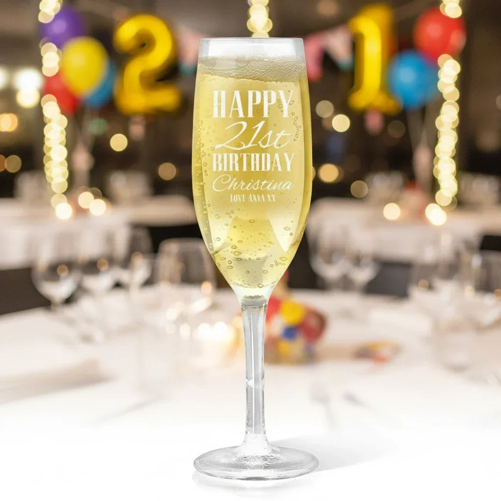 Personalised Wine Glass Personalised Gift personalised gift custom laser engraving