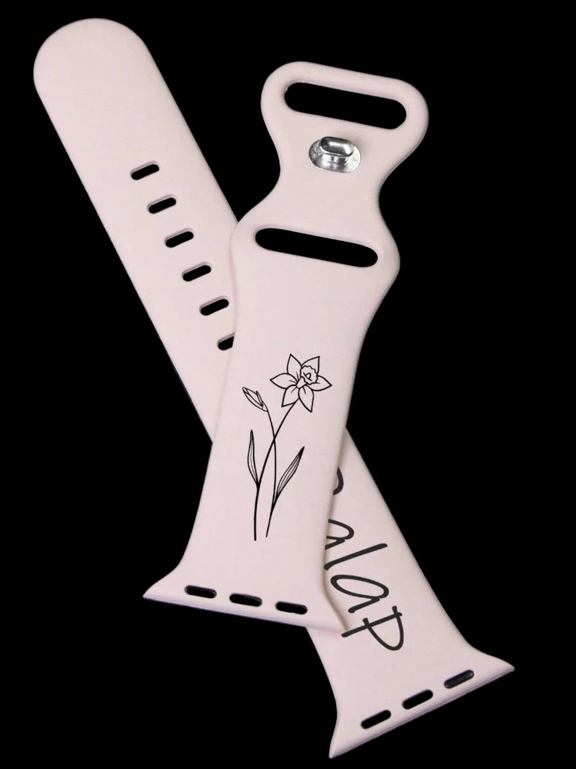 Personalised Laser Engraved Apple Watch Band Personalised Gift personalised gift custom laser engraving