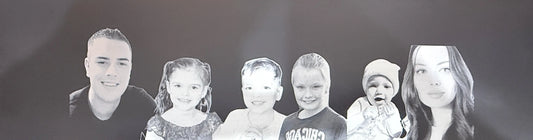 Custom Laser Engraved Family Photos Personalised Gift personalised gift custom laser engraving